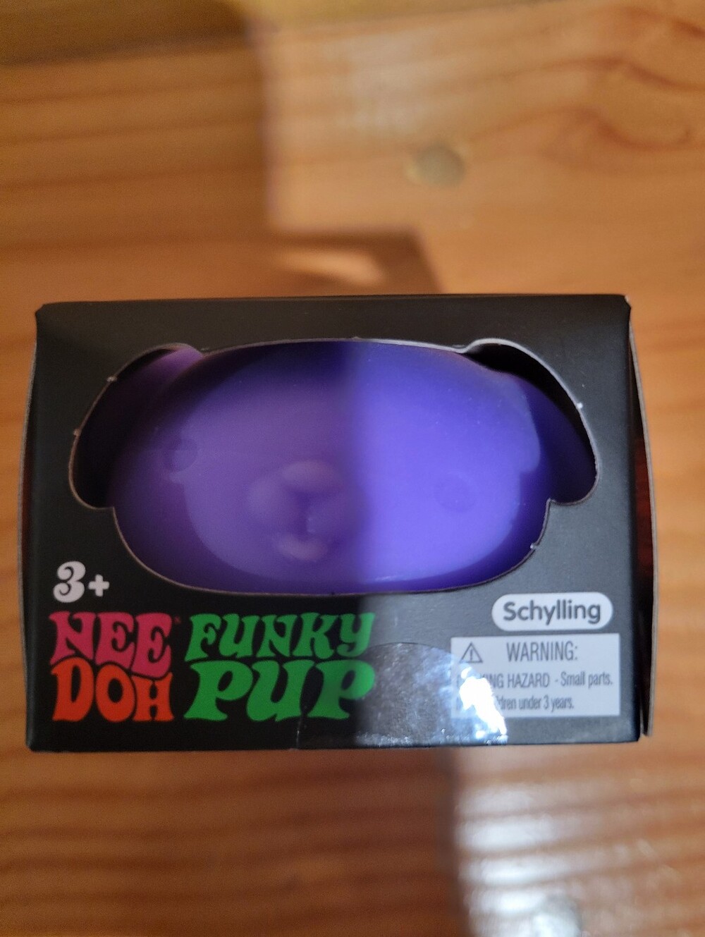 NeeDoh Funky Pup Sensory Squeeze Toy - Purple